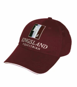 Voorkant 33 Baseballcap Kingsland Classic Rood