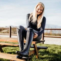 Laarzen QHP Hailey Zwart -Roeckl Verkoop laarzen qhp hailey zwart 1500x1500 178495