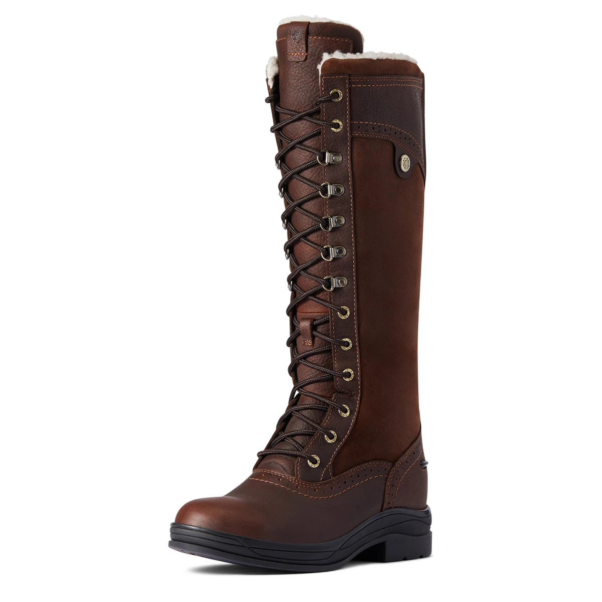 Outdoorlaarzen Ariat Wythburn Tall H20 Donkerbruin 4 Outdoorlaarzen Ariat Wythburn Tall H20 Donkerbruin - Afbeelding 2