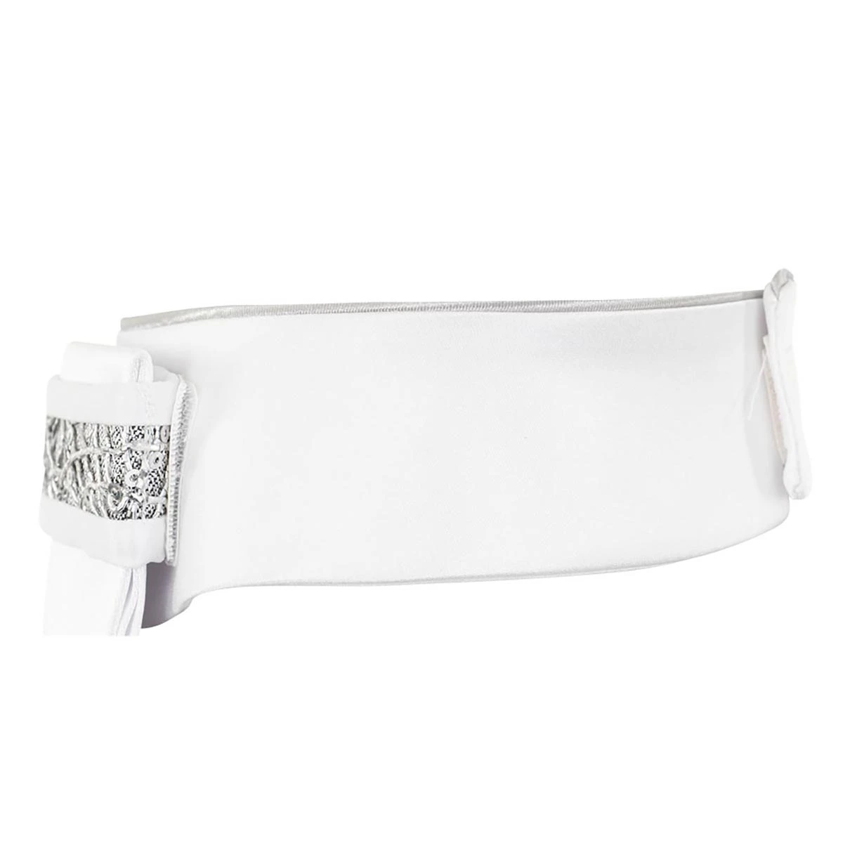 Plastron Anky Variable Wit-zilver 4 Plastron Anky Variable Wit-zilver - Afbeelding 2