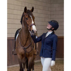 Rijjas QHP Juliet Donkerblauw -Roeckl Verkoop rijjas qhp juliet donkerblauw 1500x1500 169567