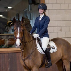 Rijjas QHP Juliet Donkerblauw -Roeckl Verkoop rijjas qhp juliet donkerblauw 1500x1500 169568