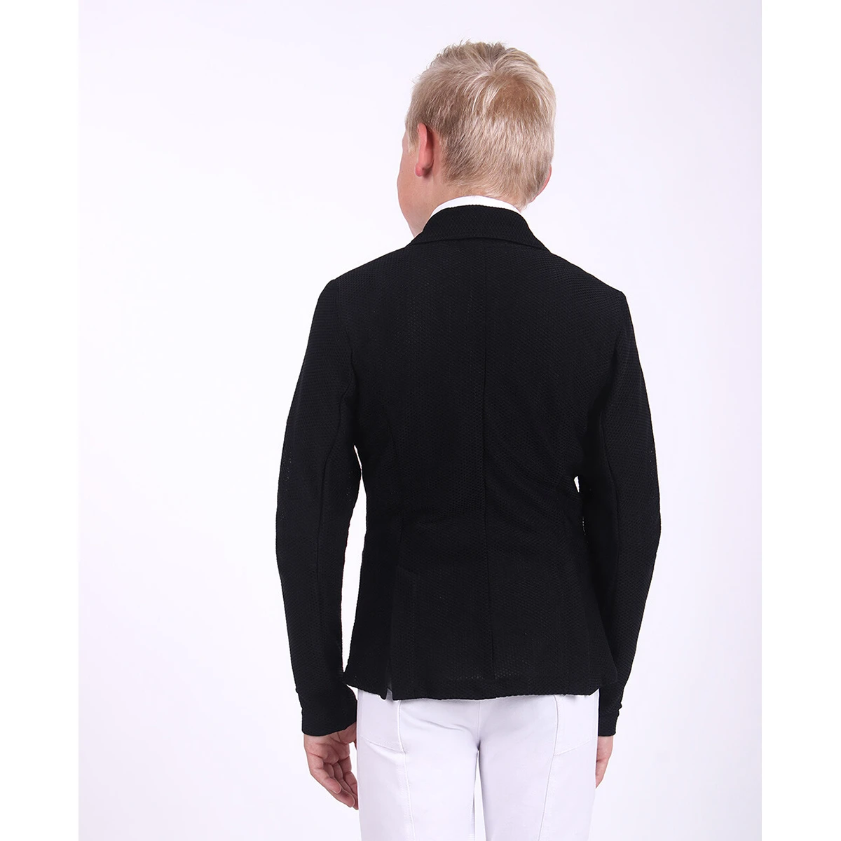 Rijjas QHP Mesh Kids Zwart 4 Rijjas QHP Mesh Kids Zwart - Afbeelding 2