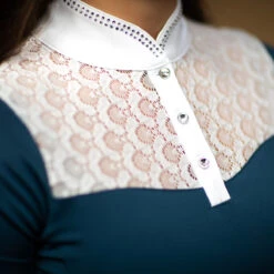 Showshirt Equestrian Stockholm Blue Meadow Blauw -Roeckl Verkoop showshirt equestrian stockholm blue meadow blauw 1500x1500 174206