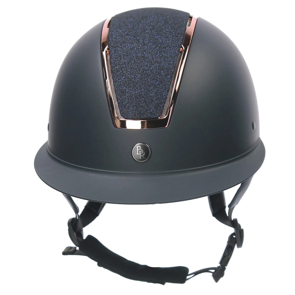 Veiligheidshelm BR Omega Painted Glitter Donkerblauw-goud 4 Veiligheidshelm BR Omega Painted Glitter Donkerblauw-goud - Afbeelding 2