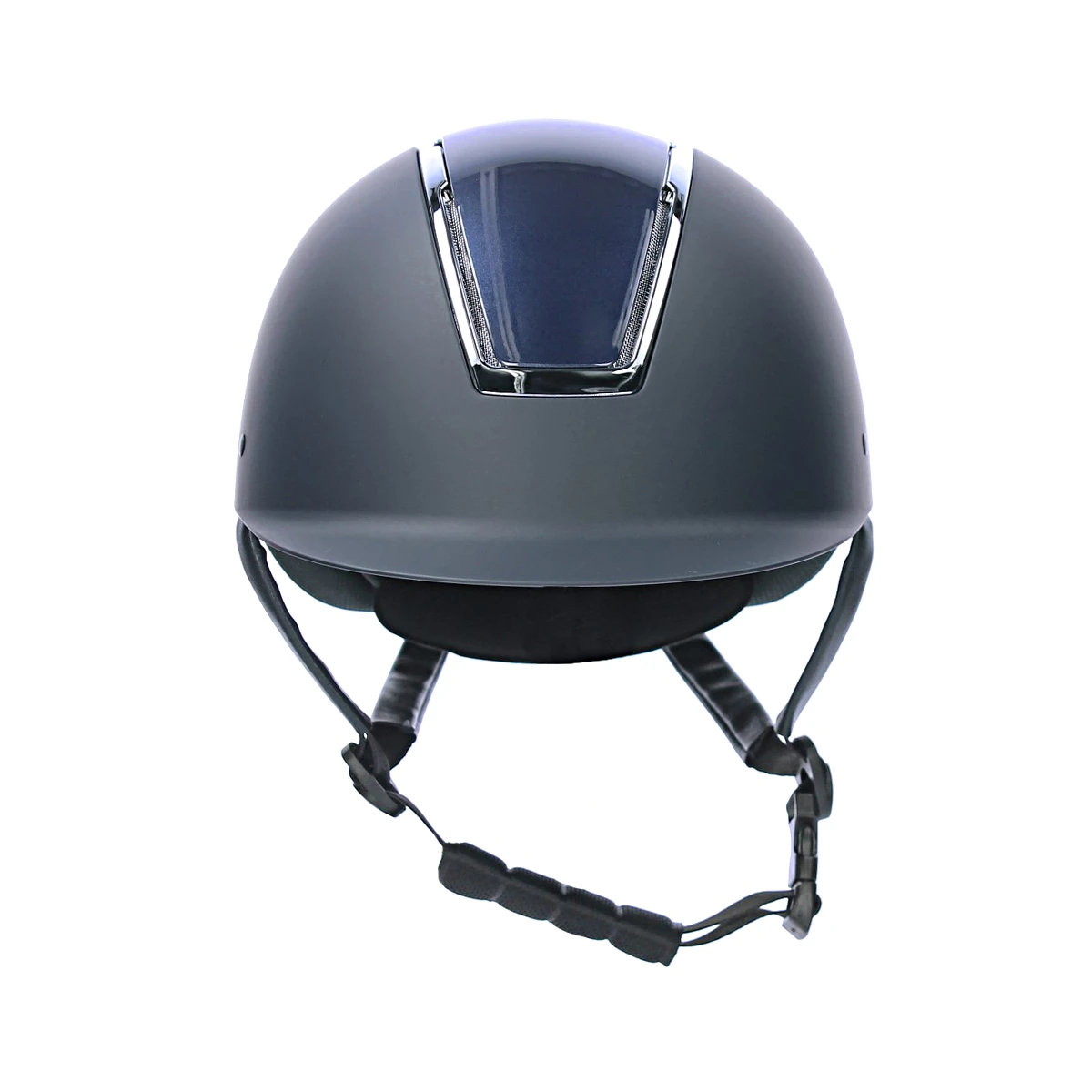 Veiligheidshelm Harry's Horse Regal Glossy Donkerblauw-zilver 4 Veiligheidshelm Harry's Horse Regal Glossy Donkerblauw-zilver - Afbeelding 2